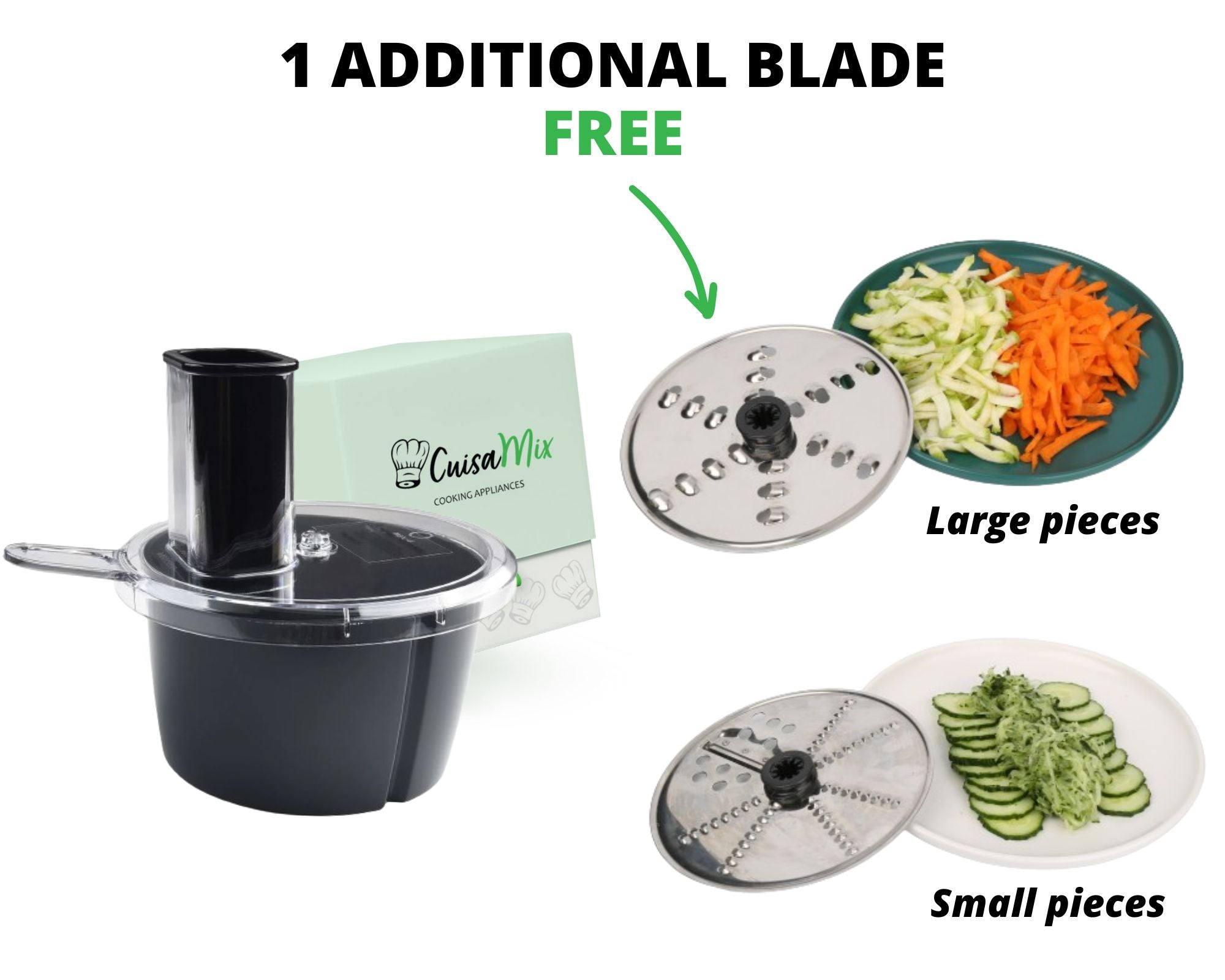 Coupix - Vegetable Cutter for Thermomix - Backup