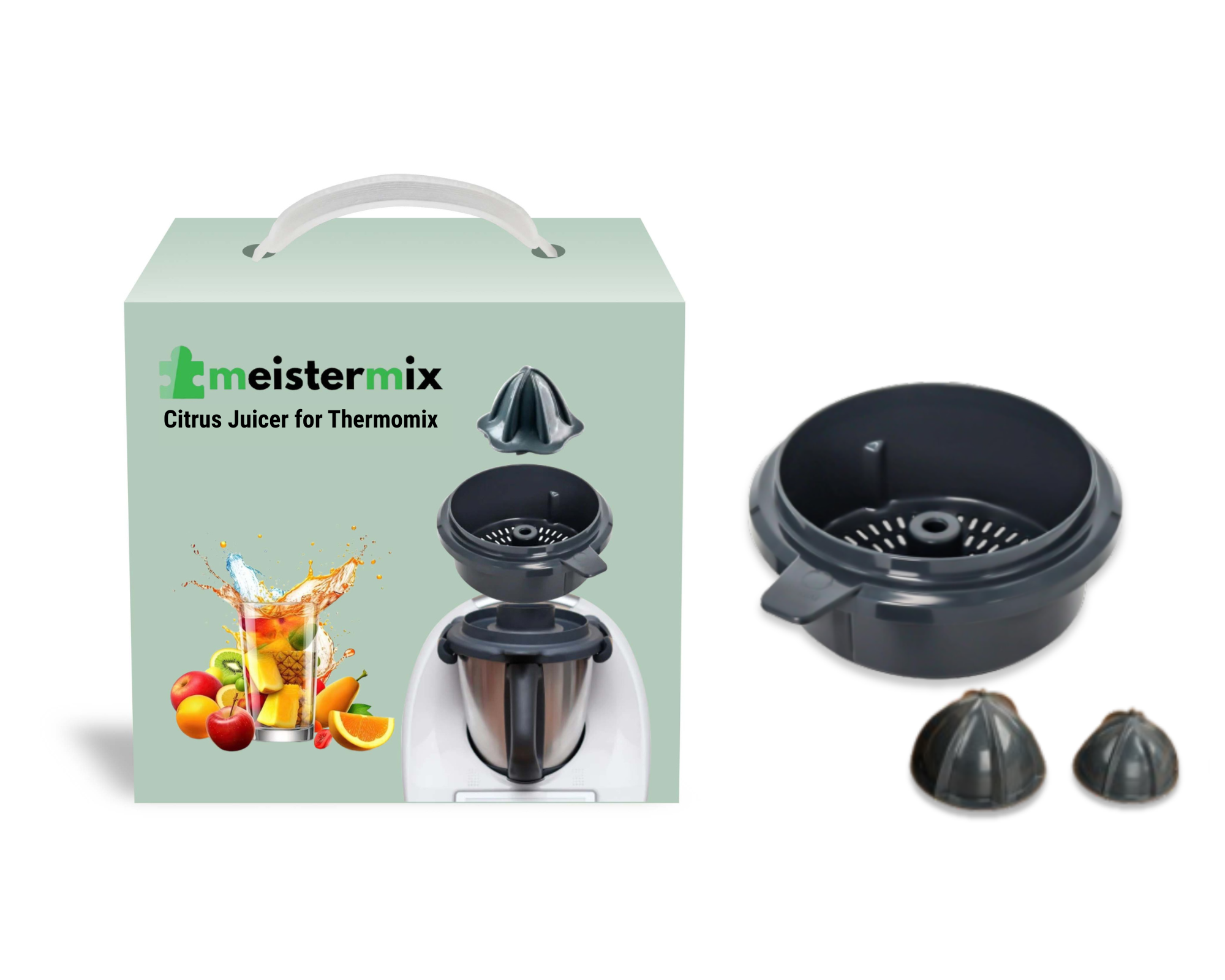 Pressix - Citrus Juicer for Thermomix (+1 FREE Accessory)