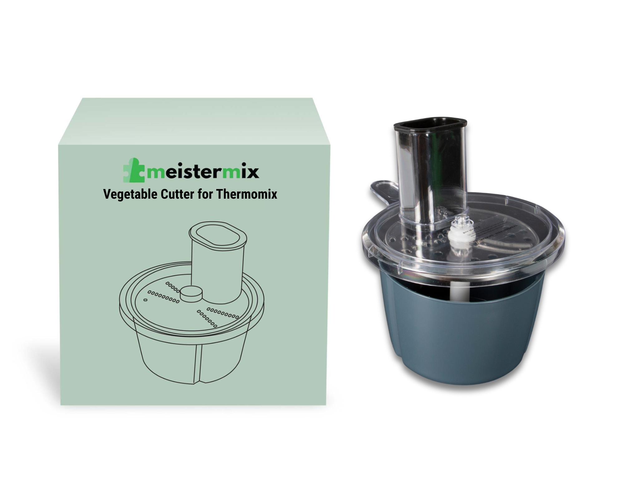 Coupix - Vegetable Cutter for Thermomix (+ 1 FREE Accessory)